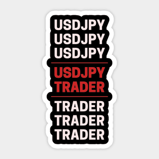 USDJPY True Trader Sticker